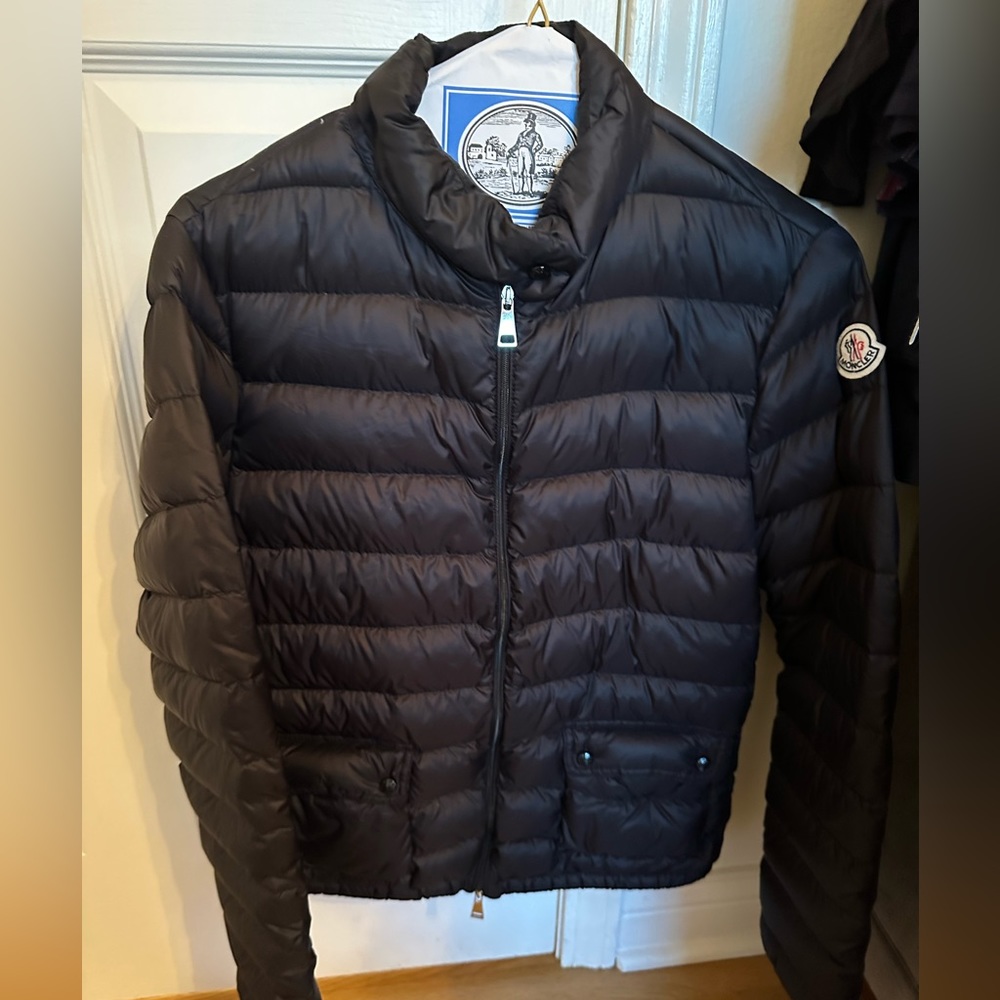 Moncler LANS GIUBBOTTO-RESORT puffer bomber Jacket- Size 3